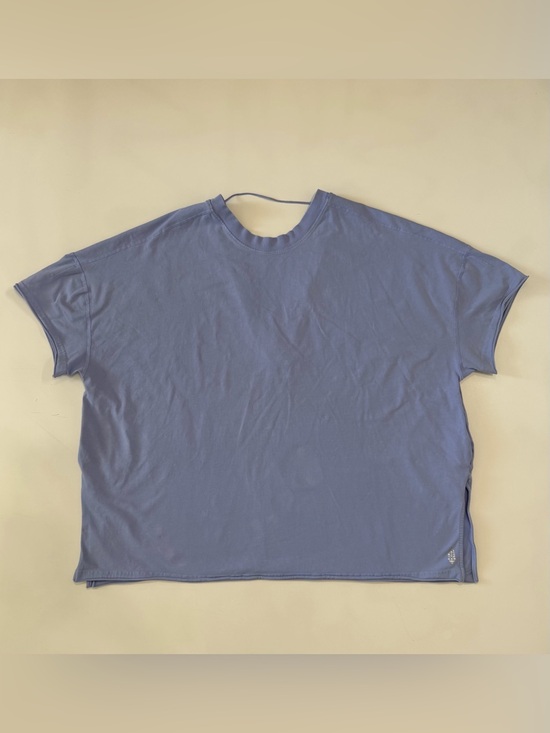 FP Movement by Free People Tops - Free People Movement Blue Short Sleeve Crewneck Tee Pockets Size Medium